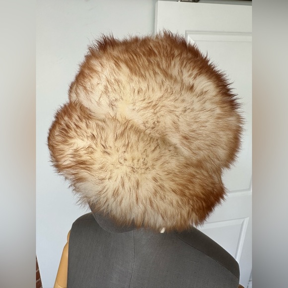Vintage Genuine Sheepskin  Fur Winter Hat - Picture 5 of 17
